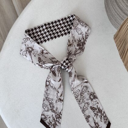 Szalik №52 Jedwabne Twilly Timeless Elegance